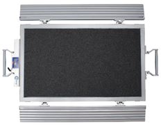 Cartesy – Ultra flache mobile Rad-/Achslastwaage – BFX-100-LCD-F